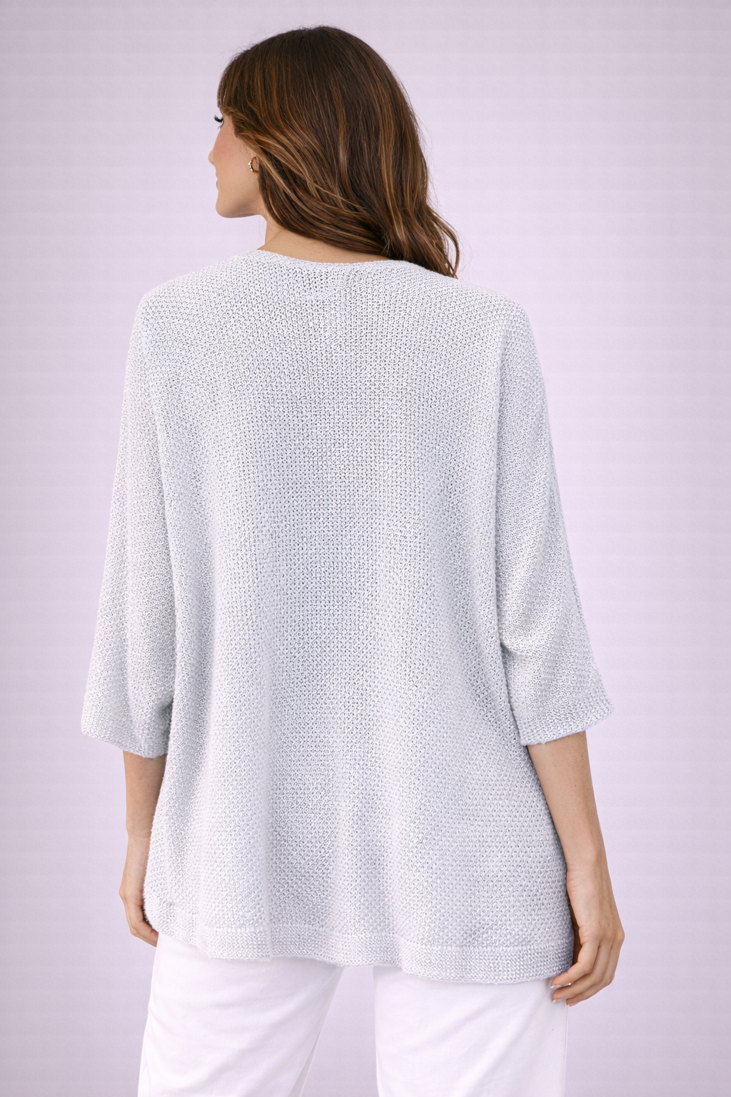 Cardigan donna leggero aperto