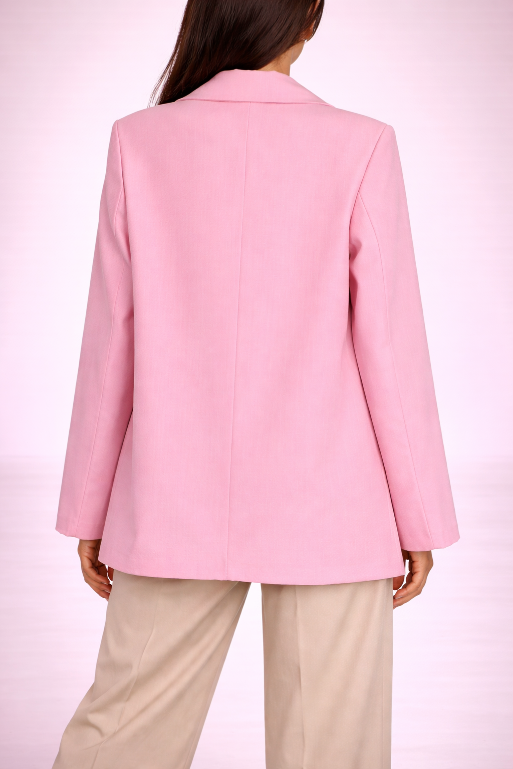 Blazer donna con spilla decorativa