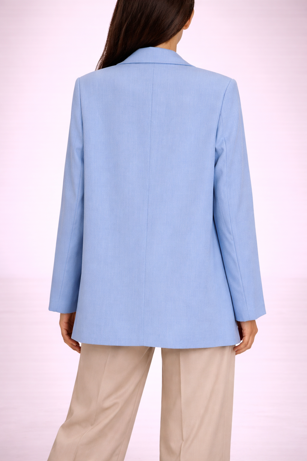 Blazer donna con spilla decorativa