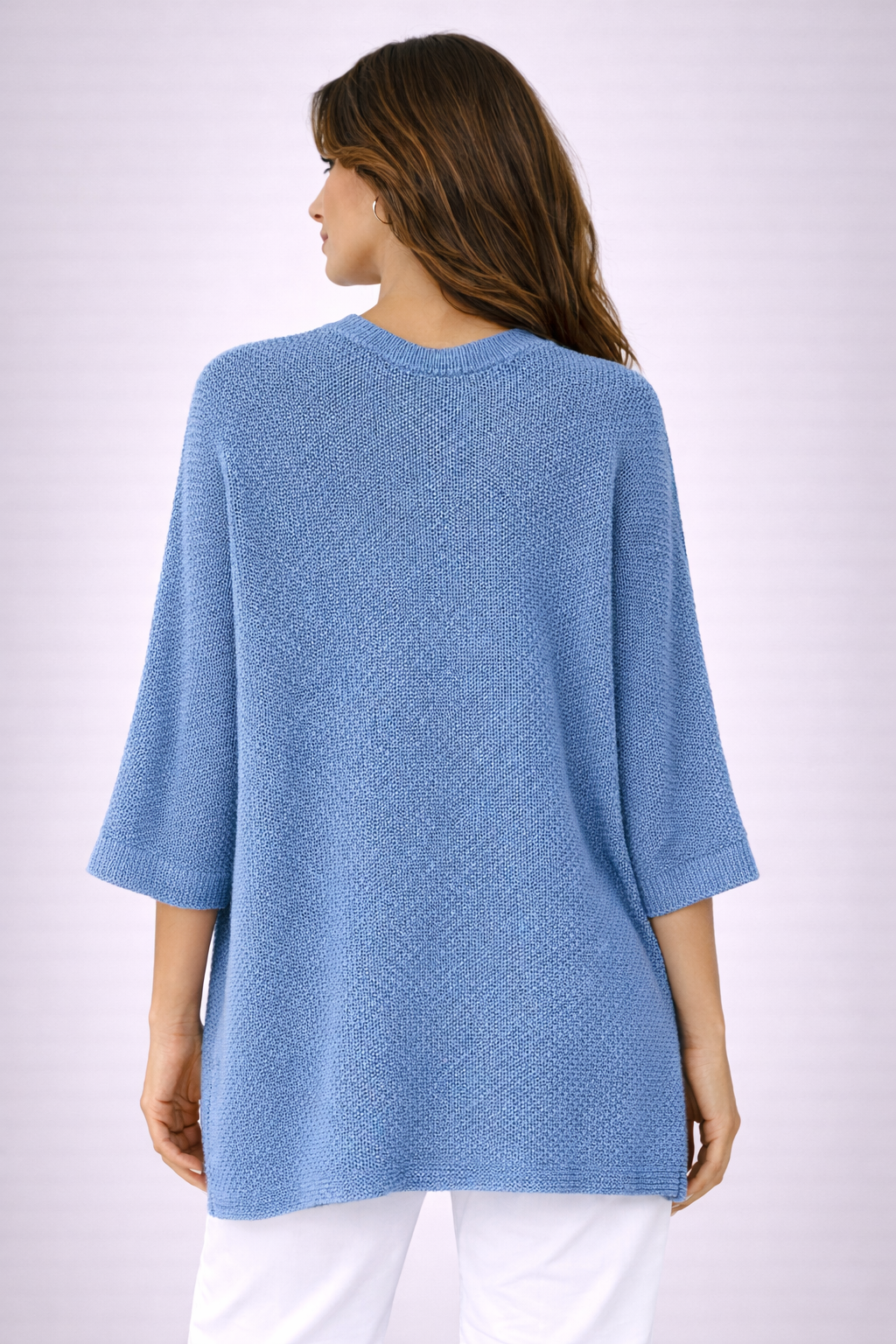 Cardigan donna leggero aperto