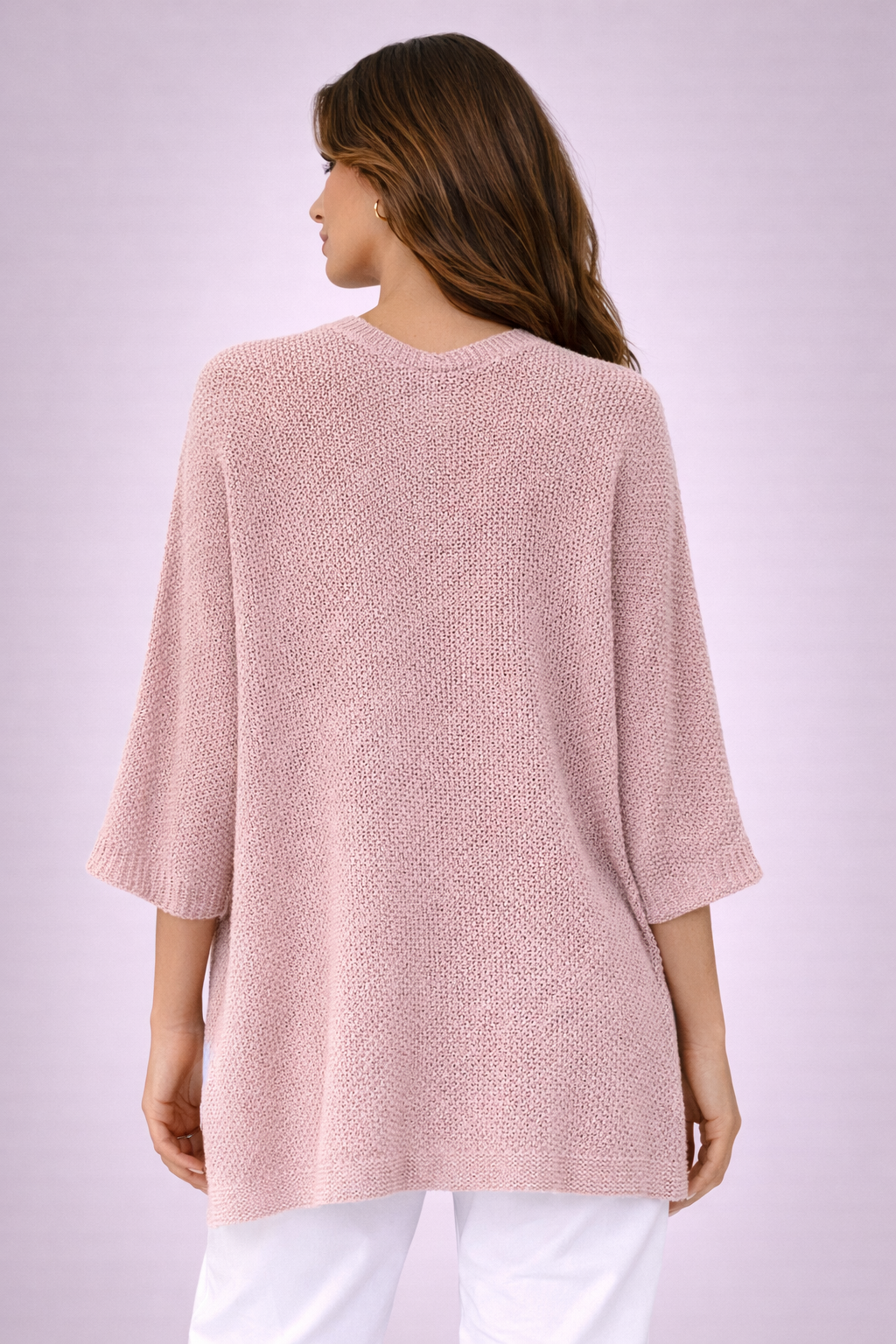 Cardigan donna leggero aperto